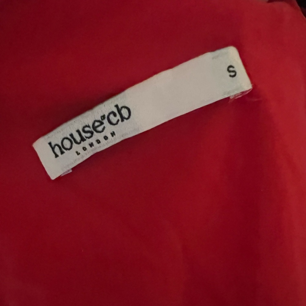 House of CB Scarlet red Dress ($225 retail) size small - Picture 6 of 6